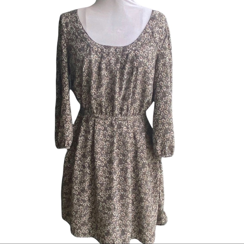COOPERATIVE (UO) Daisy Scoopneck Mini Dress